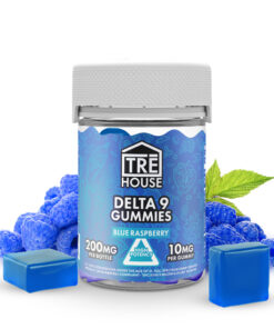 Tre House | Blue Raspberry Delta 9 Gummies