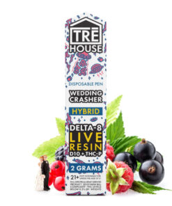 Tre House | Live Resin Delta 8 Vape Pen – Wedding Crasher 2g Disposable