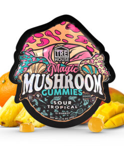 Tre House | Sour Tropical Magic Mushroom Gummies