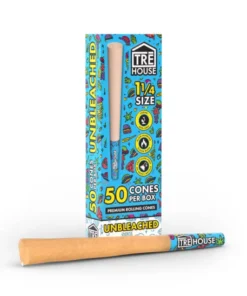 Tre House | 1¼” Unbleached Cones – 50ct