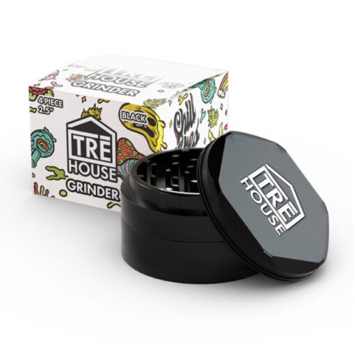 Tre House | 4-Piece Aluminum Herb Grinder