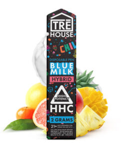 Tre House | HHC Vape Pen – Blue Milk – Hybrid 2g