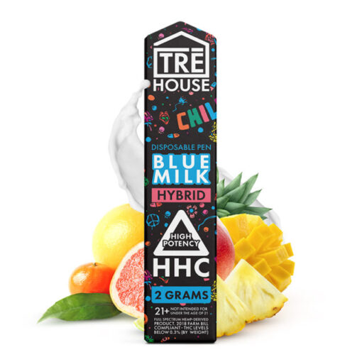 Tre House | HHC Vape Pen – Blue Milk – Hybrid 2g