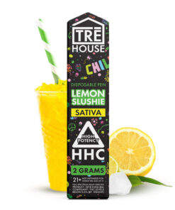 Tre House | HHC Vape Pen – Lemon Slushie – Sativa 2g