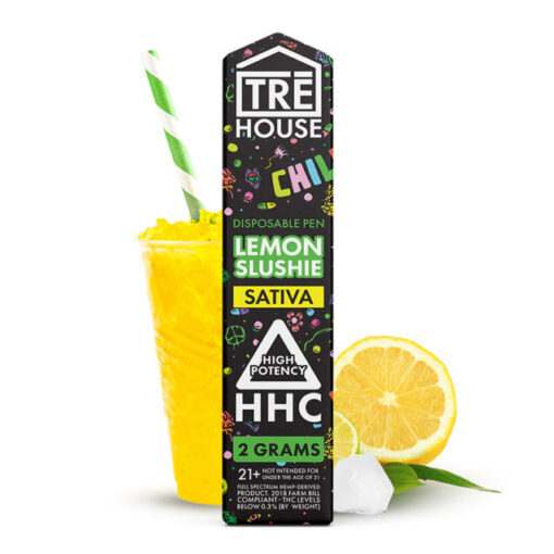 Tre House | HHC Vape Pen – Lemon Slushie – Sativa 2g