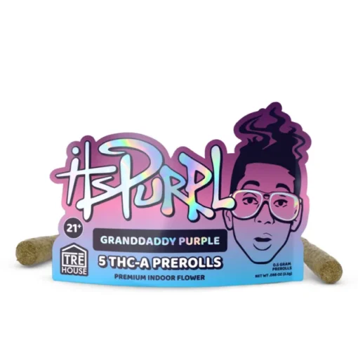 Tre House | ItsPurpl Granddaddy Purple THCA Prerolls