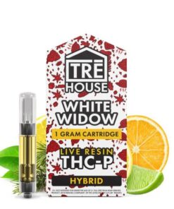 Tre House | Live Resin THC-P Cartridge – White Widow – Hybrid 1g