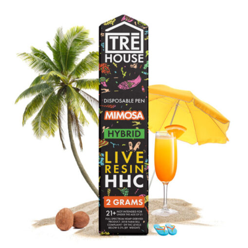 Tre House | Live Resin Vape Pen – HHC – Mimosa – Hybrid – 2g