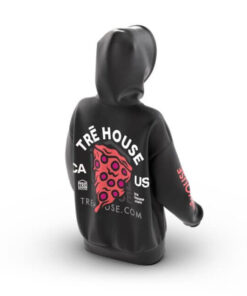 Tre House | Pizza Hoodie Back